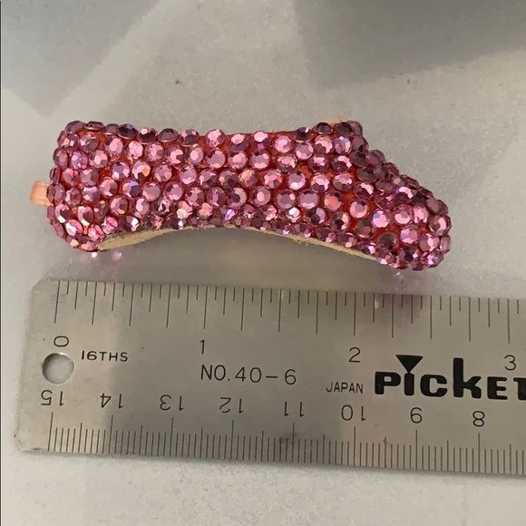 Pink Crystal Pavé Mini Ballet Shoe Ornament BNIB - Picture 6 of 8